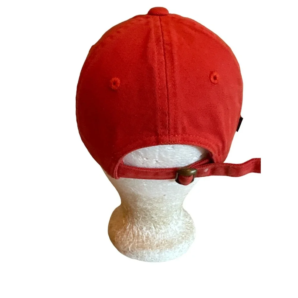 Camp Longhorn Youth‎ Adjustable Hat By Legacy - Red Cotton